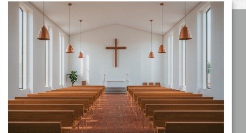 Clean church sanctuary maintained by K's Cleaning in Tyler, TX