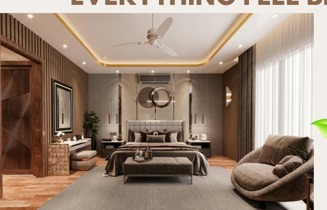 Tidy bedroom interior